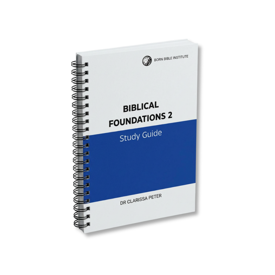 Biblical Foundations 2 - Study Guide