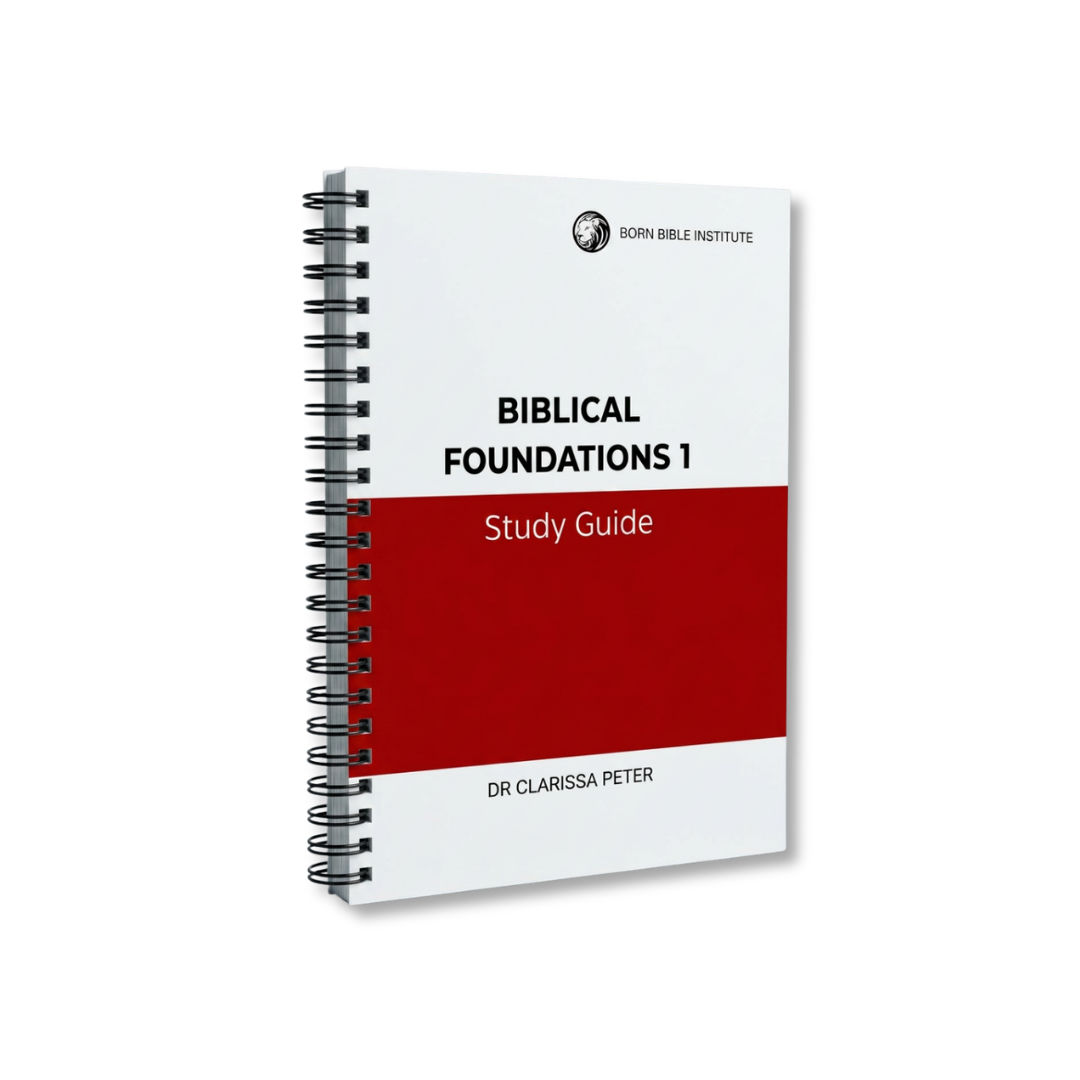 Biblical Foundations 1 - Study Guide